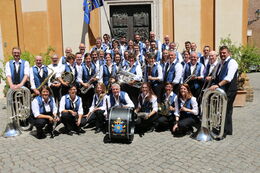 Musik für die Schweizergarde in Rom am 01.08.2025